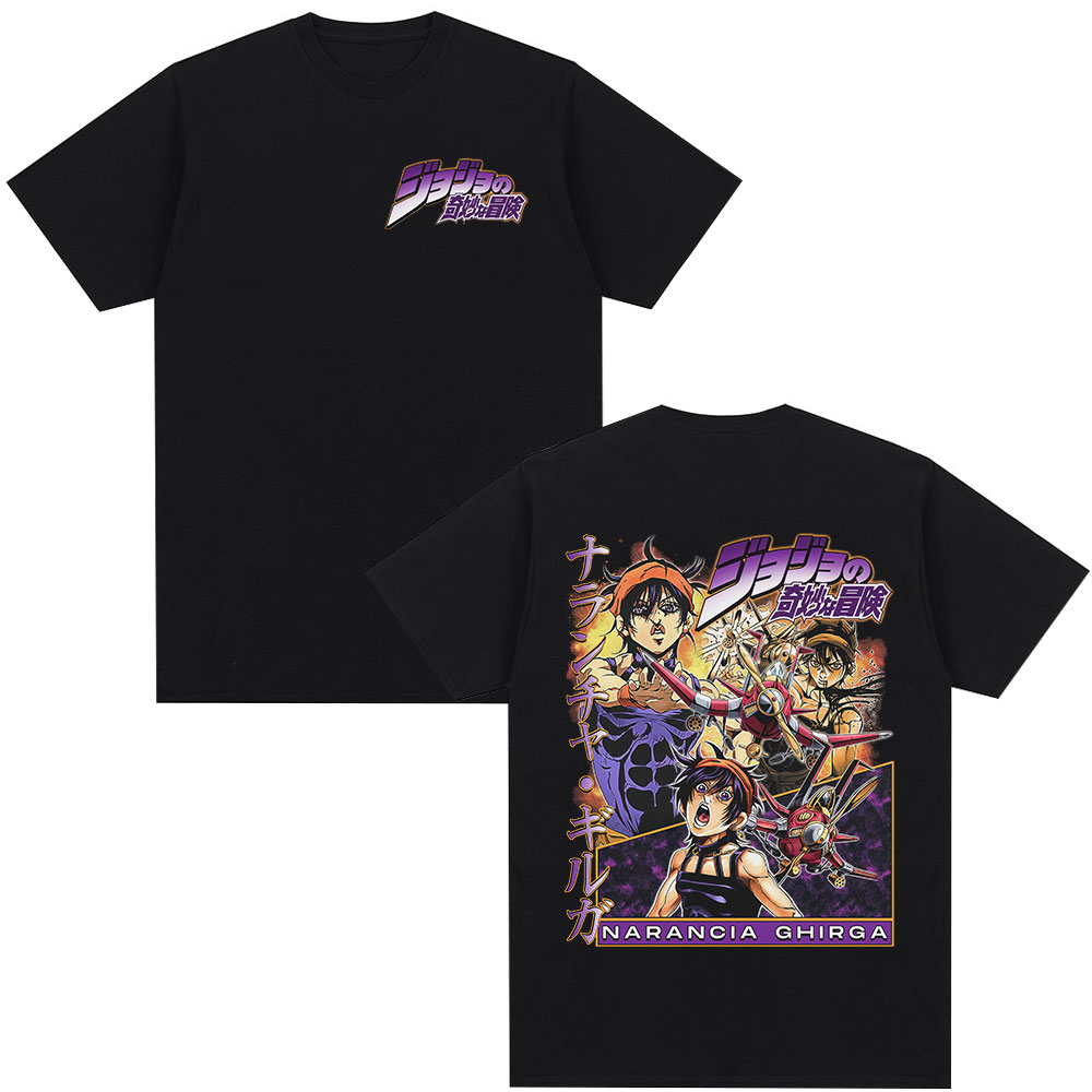 Jojo Anime Merchandise - Новая летняя футболка 2026 года с