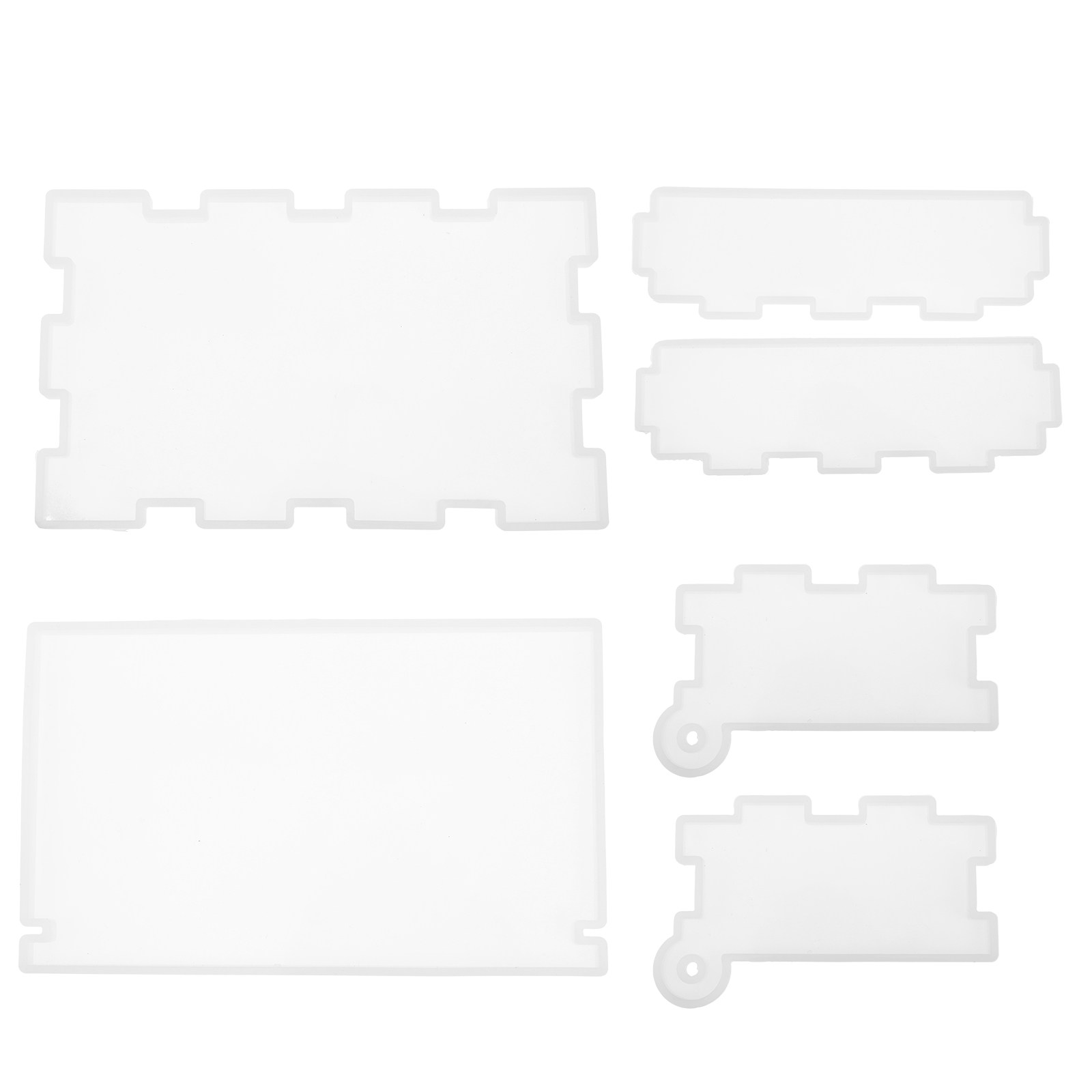 Figure Display Box - 6 шт. силиконовых форм для хранения,