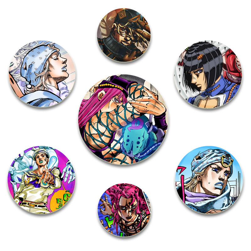 Jojo Anime Merchandise - 32/44/58 мм JoJo Bizarre Adventure аниме