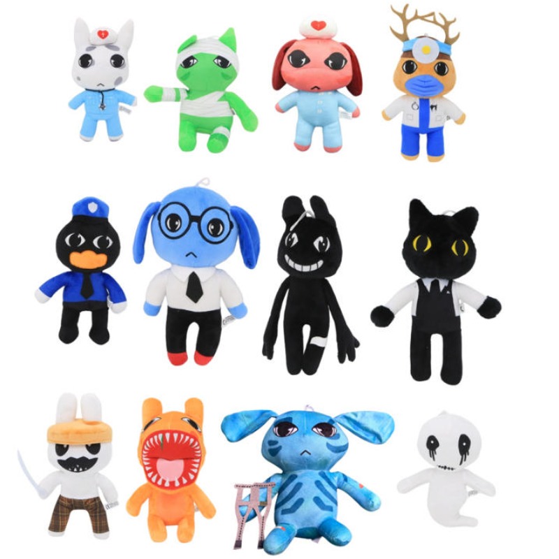 Anime Fan Merchandise - Плюшевые игрушки из хоррор-игры 
