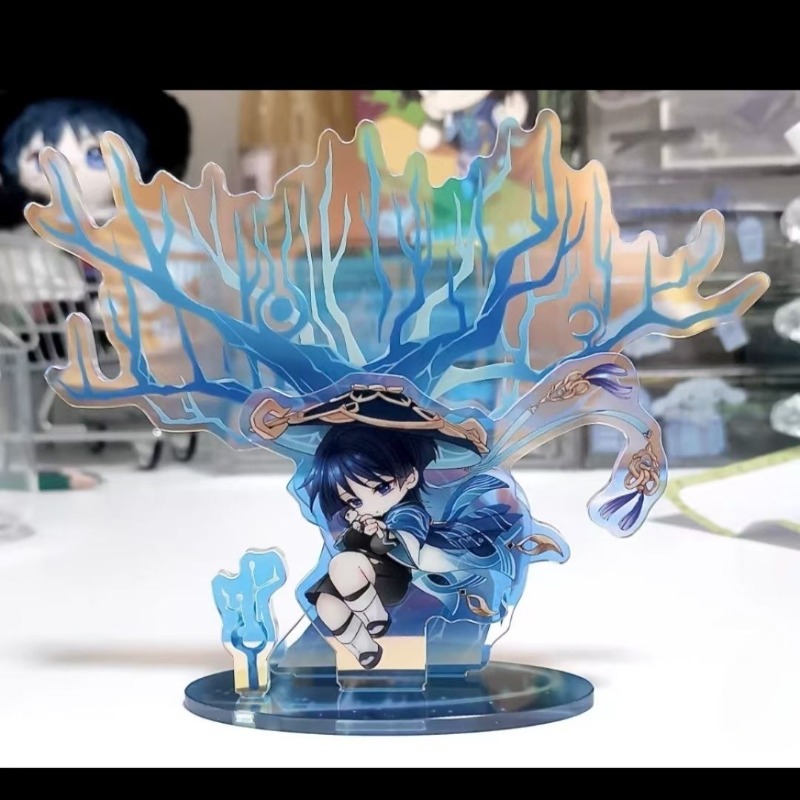 Acrylic Stand Figure - Модная акриловая фигурка-подставка Genshin Impact: Скарамуш
