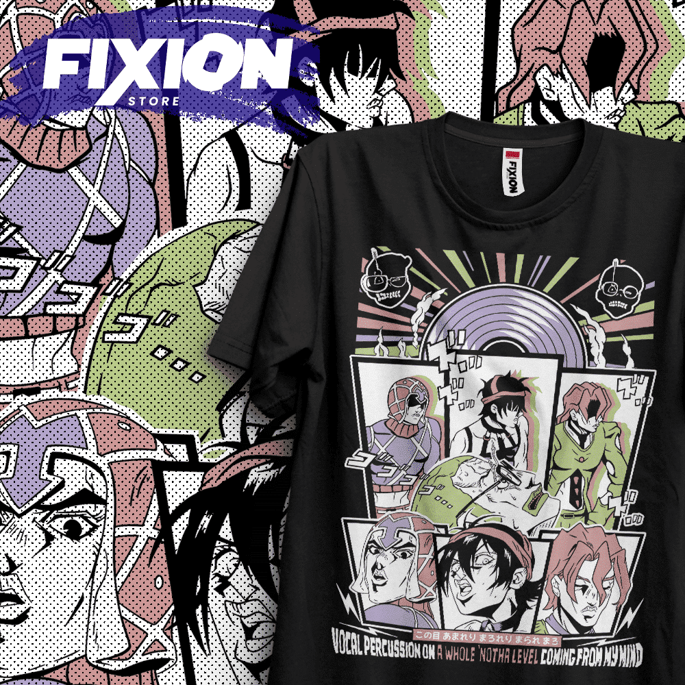 Jojo Anime Merchandise - Футболка аниме «невероятные приключения Джоджо», подарок