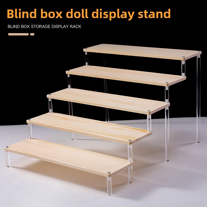 Figure Display Box - Деревянная витрина, полка для слепых коробок,