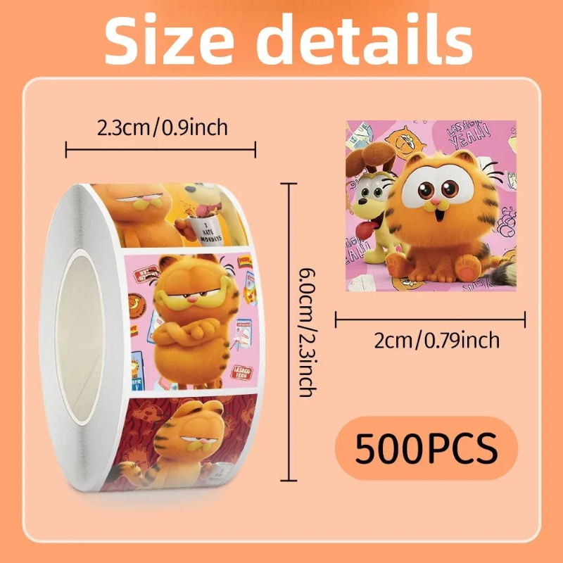 Наклейки с Гарфилдом, милые му – обзор и цена Anime Merchandise Wholesale