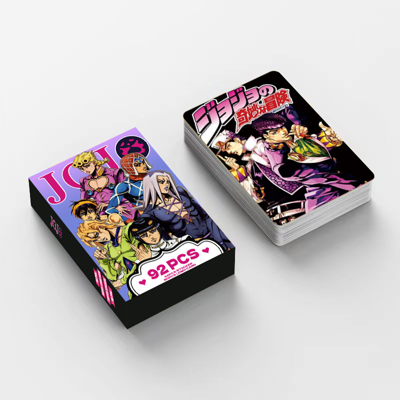 92 шт. фотокарточек JOJO, двус – обзор и цена Jojo Anime Merchandise