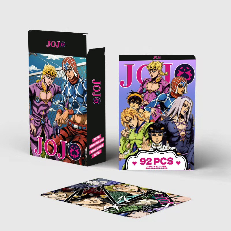92 шт. фотокарточек JOJO, двус – обзор и цена Jojo Anime Merchandise