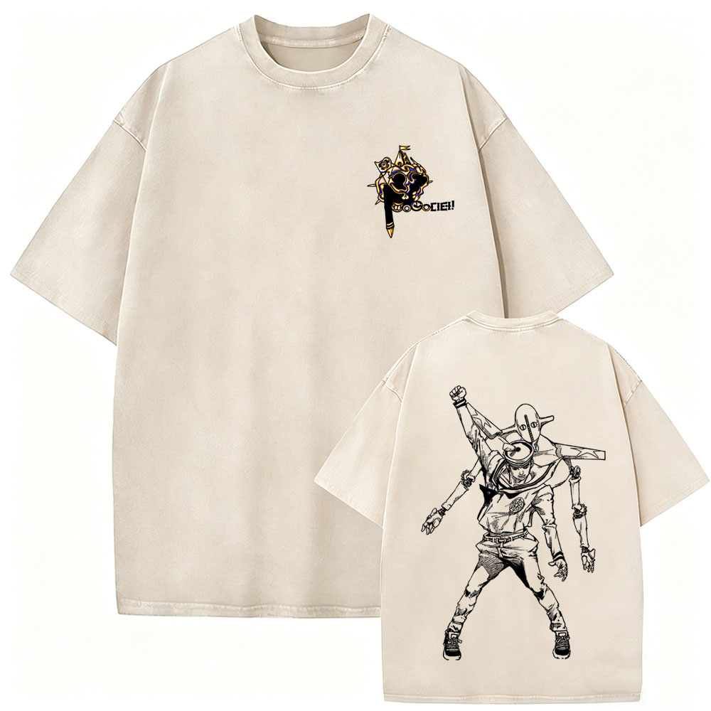 Винтажная футболка с принтом а – обзор и цена Jojo Anime Merchandise