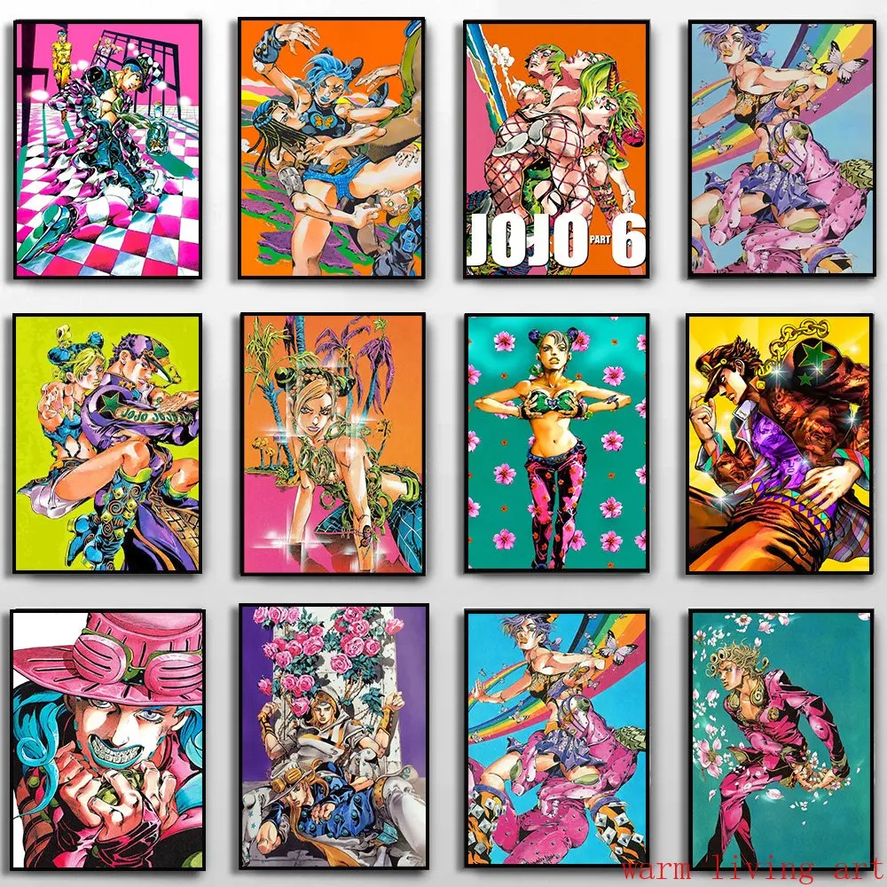 Классический аниме постер Джод – обзор и цена Jojo Anime Merchandise